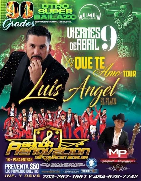 luis angel el flaco concert.